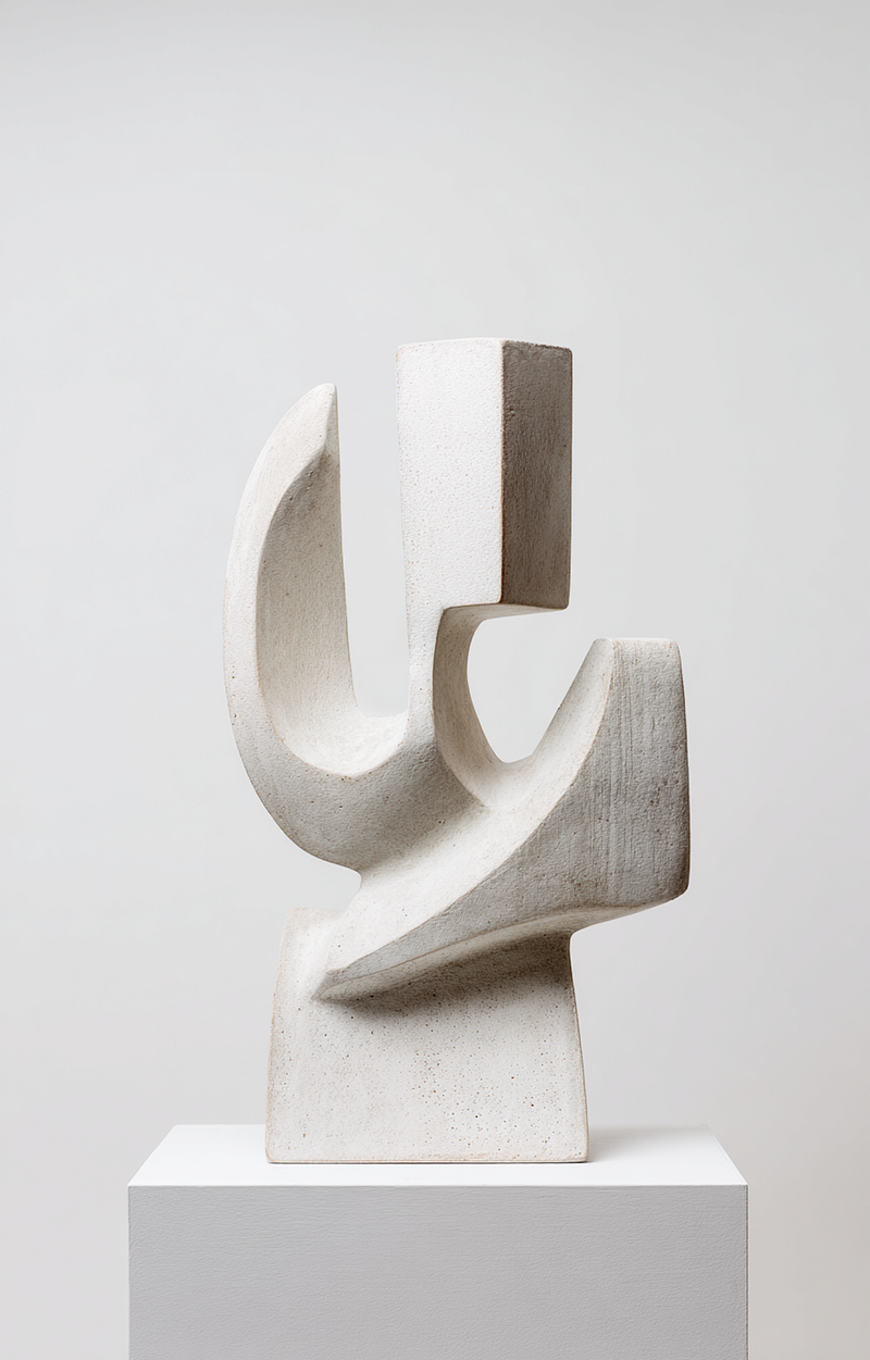 Abstract Ceramic Sculpture