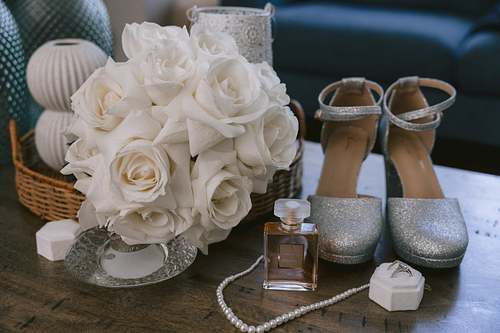 Bride Getting Ready