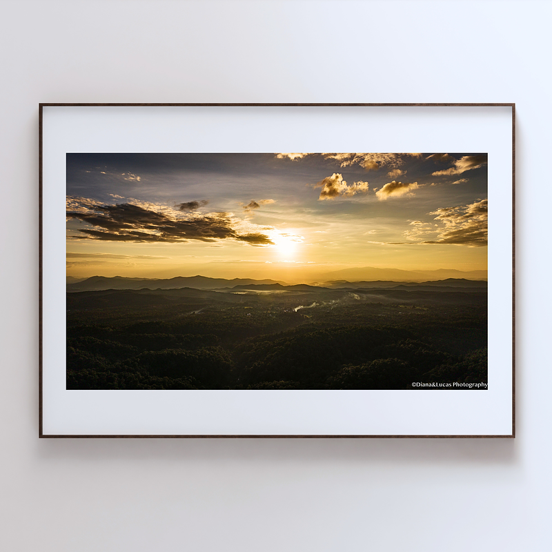 THE ONE - AERIAL PRINTS - "When the Sky Opens" - LIMITED EDITION 5 of 5