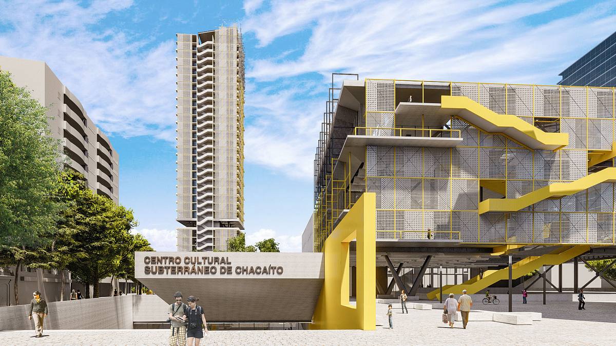 renovated chacaito metro station public space architecture caracas