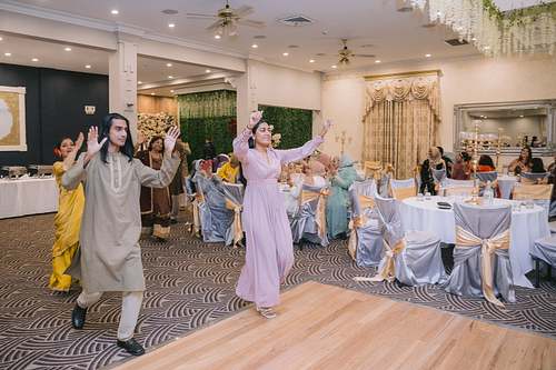 Burmese traditional ceremony reception