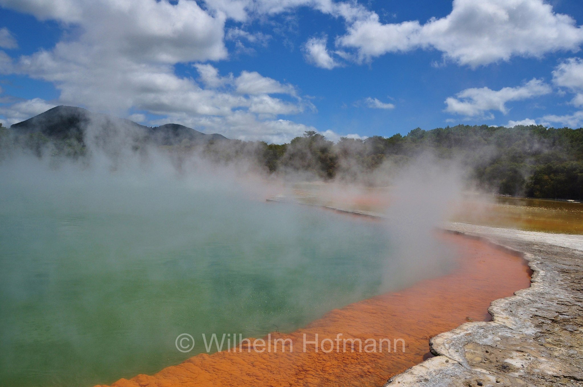 Champagne Pool, Waiotapu, Wai-O-Tapu, Reporoa Caldera, North Island, Nordinsel, Isola del Nord, New Zealand, Neuseeland, Nuova Zelanda