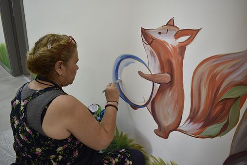 Hand Painted Wall Murals