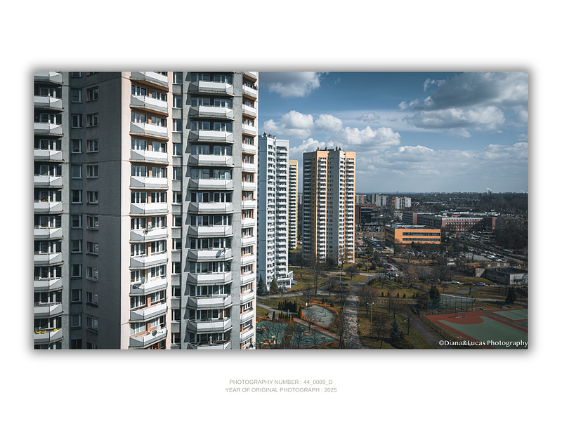 THE ONE - AERIAL PRINTS - "The Block" - LIMITED EDITION 5 of 5