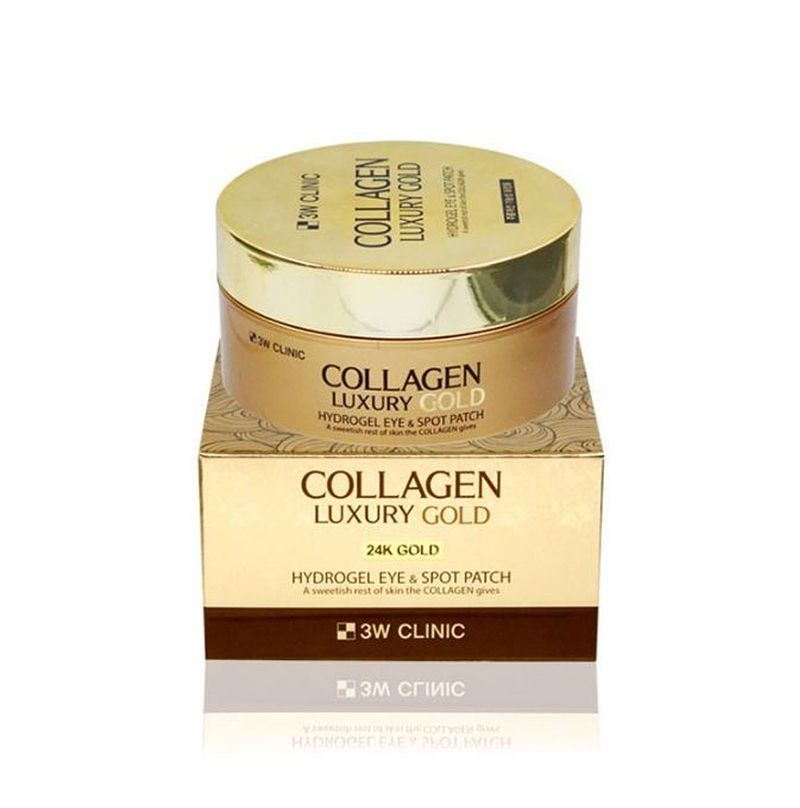 3W CLINIC COLLAGEN LUXURY GOLD EYE PATCH 60 pcs