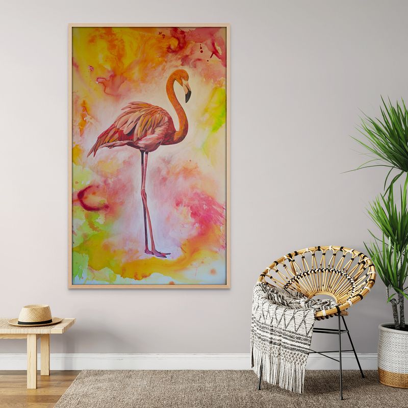 Fluid Flamingo