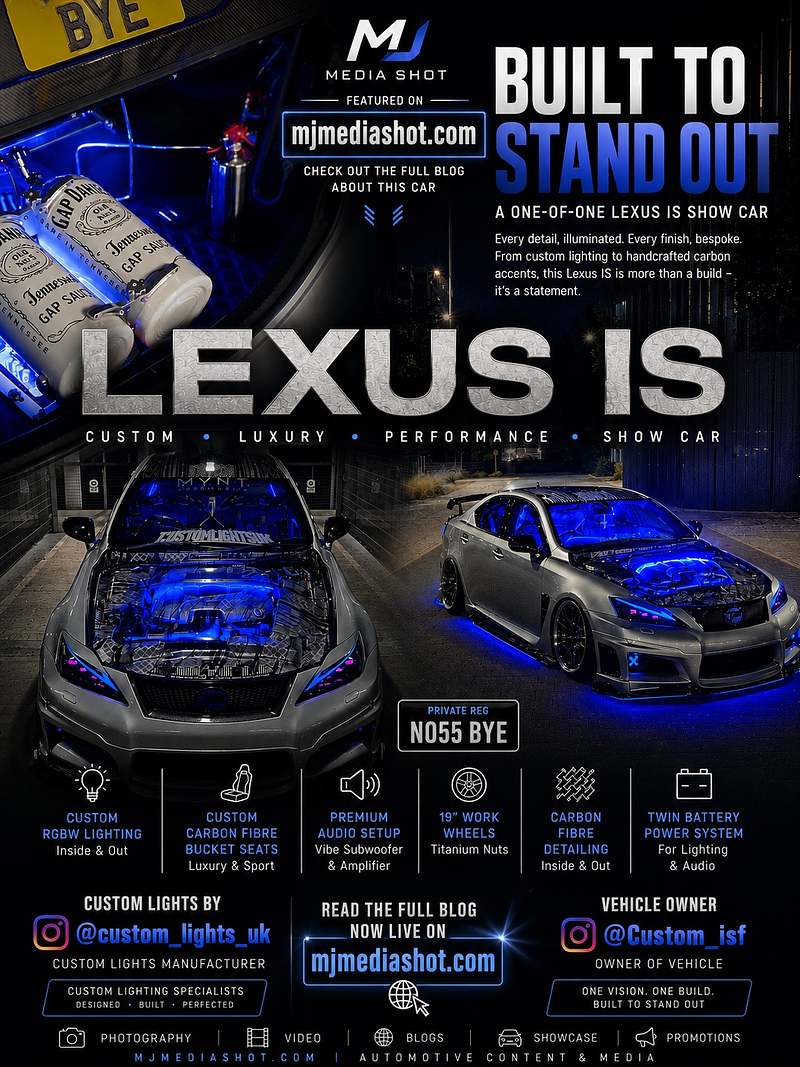 Built, Not Bought: A One-of-One Lexus IS Show Car