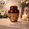 Personalized Turn Wood Pet Urn
