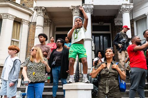 Notting Hill Carnival celebration, London, UK
