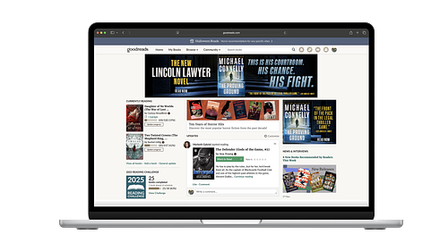 Goodreads — UX & Accessibility Case Study