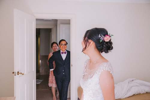 Bride Getting Ready