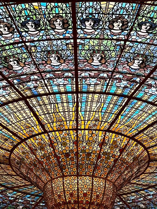 Palau de la Música Catalana . Barcelona . Spain