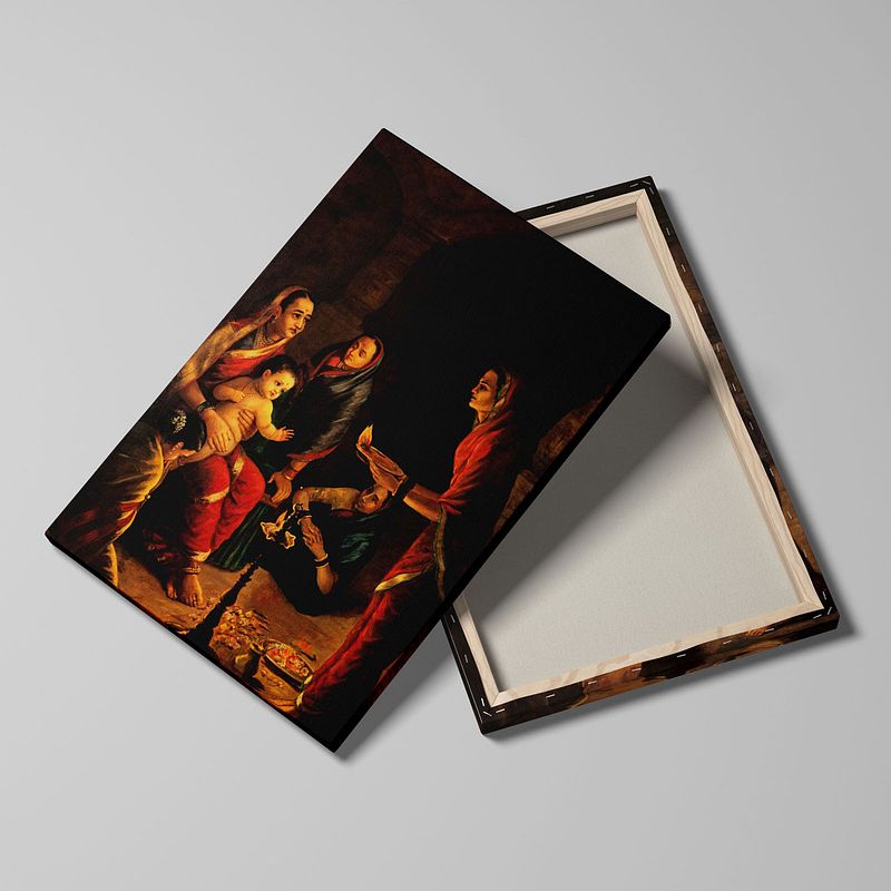 Krishna Drishta -Raja Ravi Verma