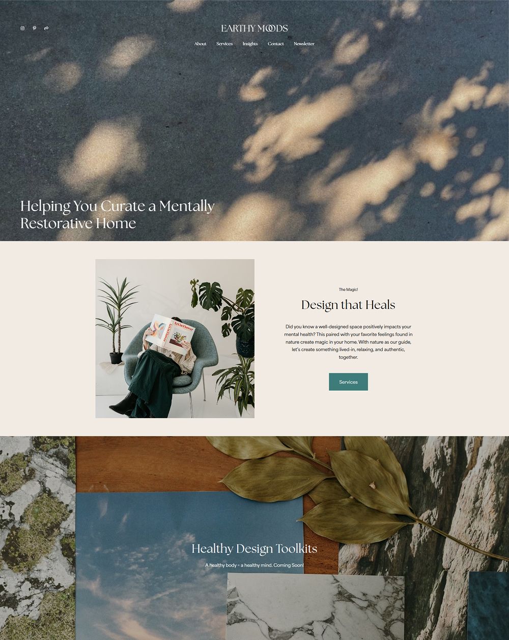 Photographer portfolio website