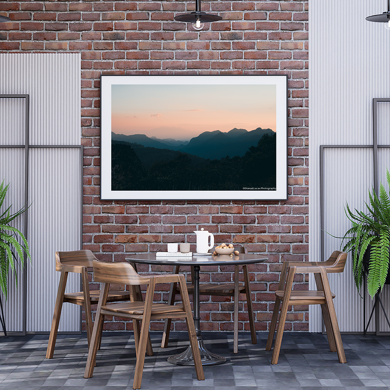 COLLECTION - GIANTS OF THE LAND HORIZONTAL - "Peach Light" - LIMITED EDITION 10 of 10