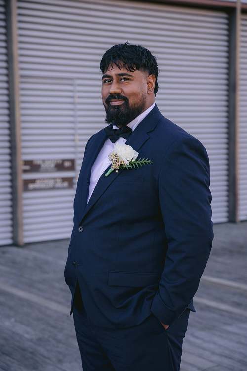 Bride and Groom's First Look
