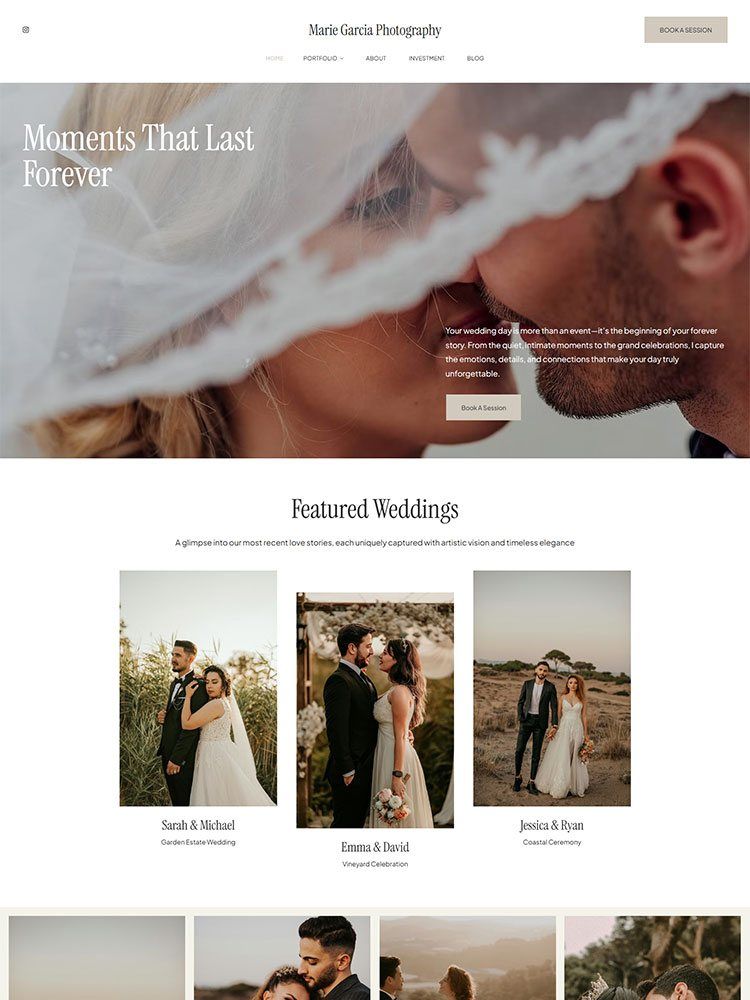 Baseline &mdash; Pixpa portfolio website template