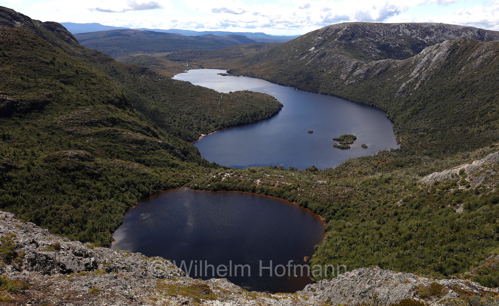 Face Track, Lake Wilks, Dove Lake, Cradle Mountain National Park, Cradle Mountain-Lake St Clair National Park, Cradle-Mountain-Lake-St.-Clair-Nationalpark, Parco nazionale del monte Cradle-lago St Clair, Tasmania, Tasmanien, Australia, Australien
