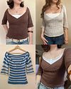 Ivette Top PDF Knitting Pattern
