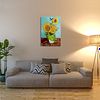 Three Sunflowers in a Vase – A Masterpiece by Van Gogh
