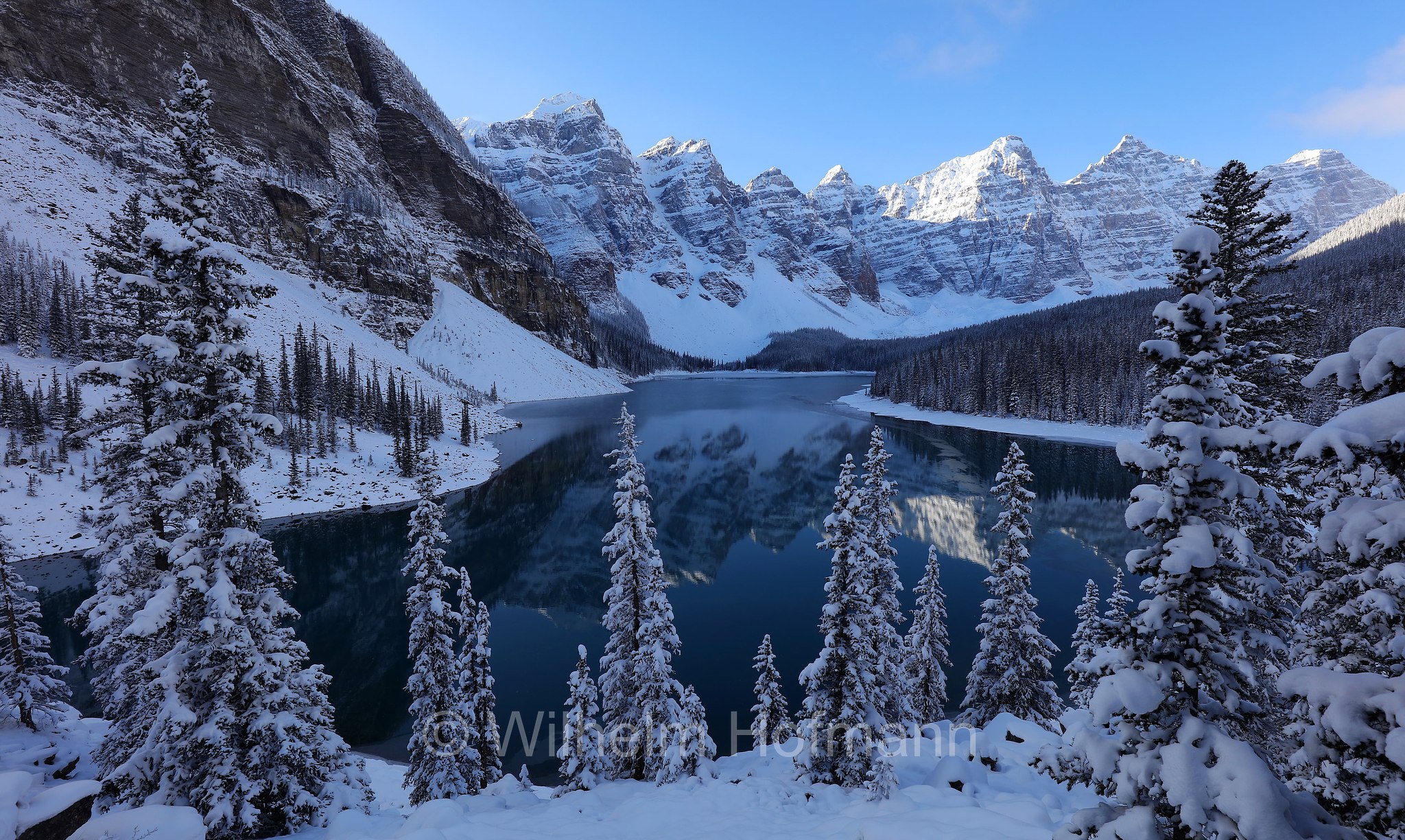 Moraine Lake, Valley of the Ten Peaks, lago Moraine, Banff National Park, Banff-Nationalpark, Parco nazionale Banff, Alberta, Canada, Kanada