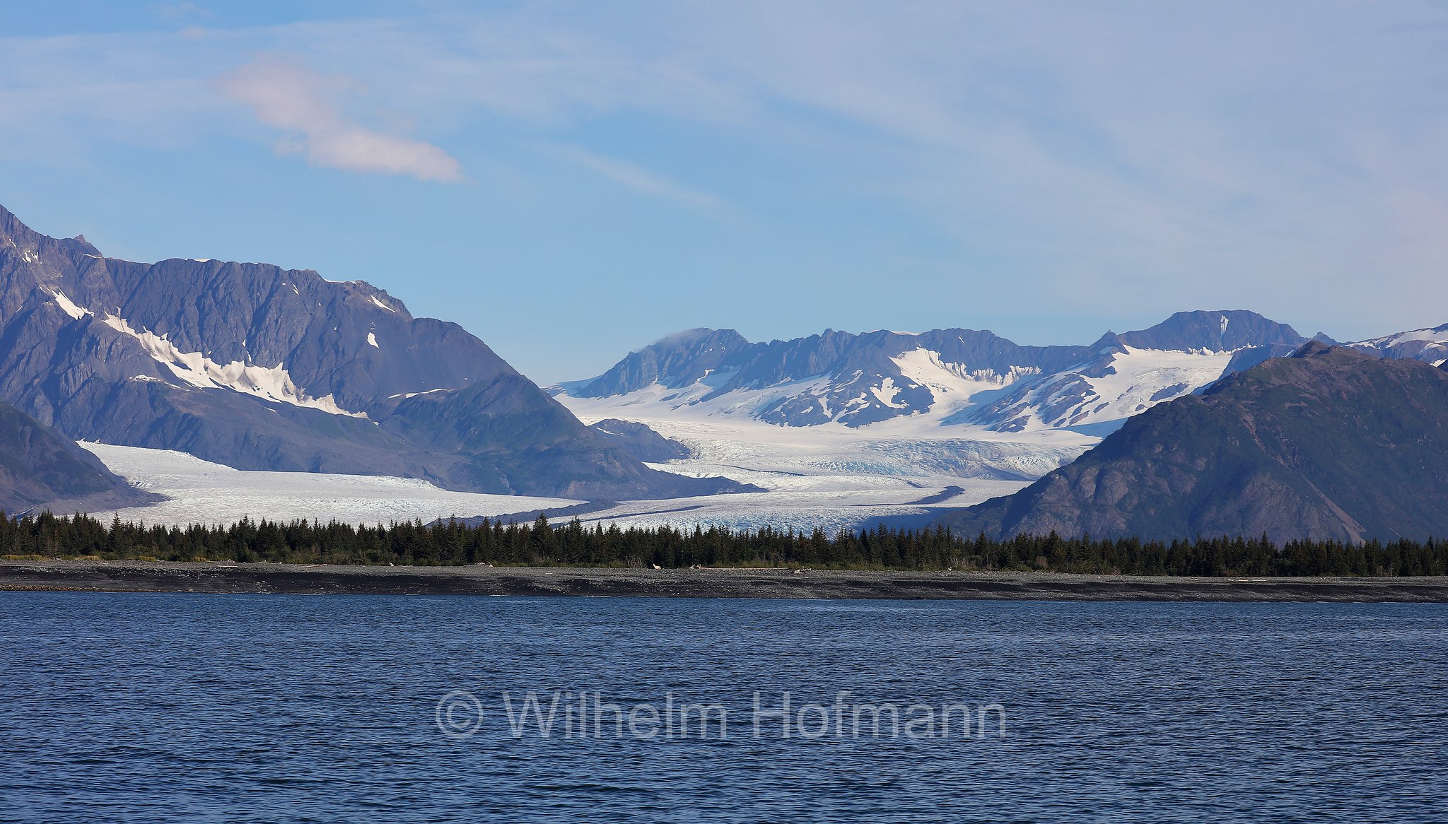 Bear Glacier, Resurrection Bay, Kenai Fjords National Park, Kenai-Fjords-Nationalpark, Parco nazionale dei Fiordi di Kenai, Alaska, USA