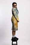 Ribbed Dress - Golden Hour