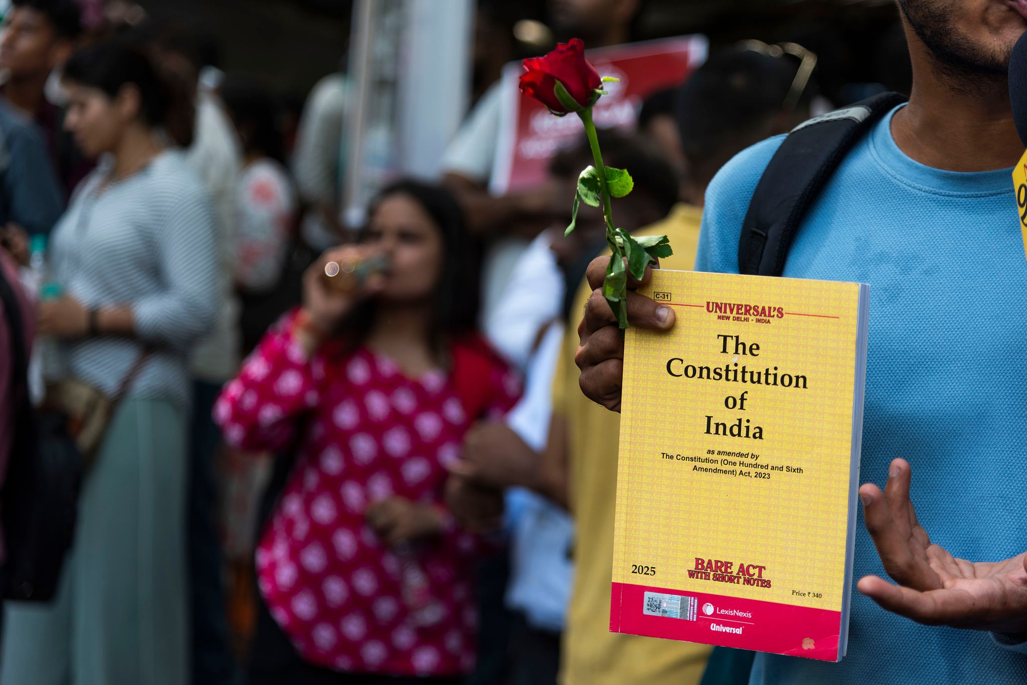 Cockroach Janta Party (CJP) protest in Delhi
