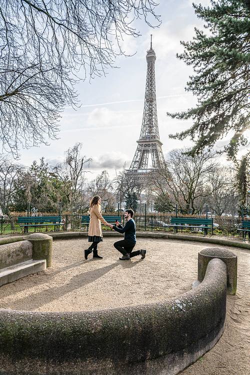 Pedido de Casamento em Paris