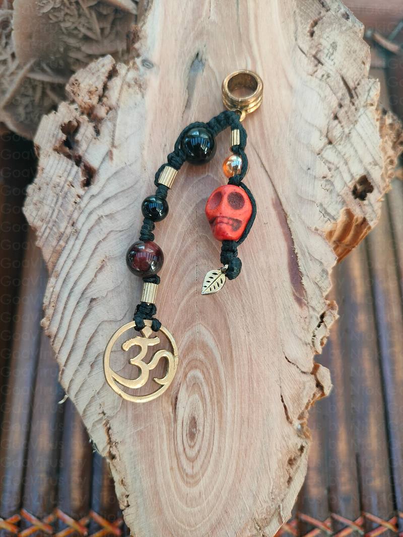 Macrame dreadlocks bead 1