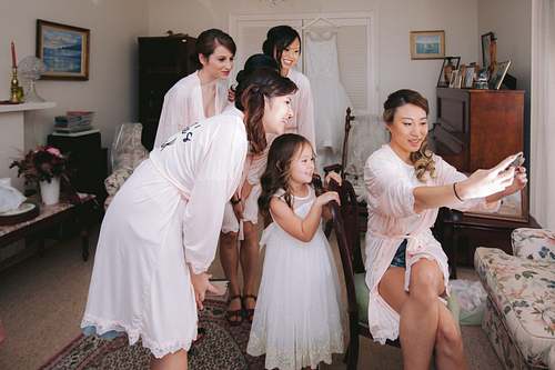 Bride Getting Ready