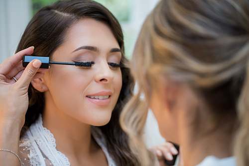 Bride Getting Ready