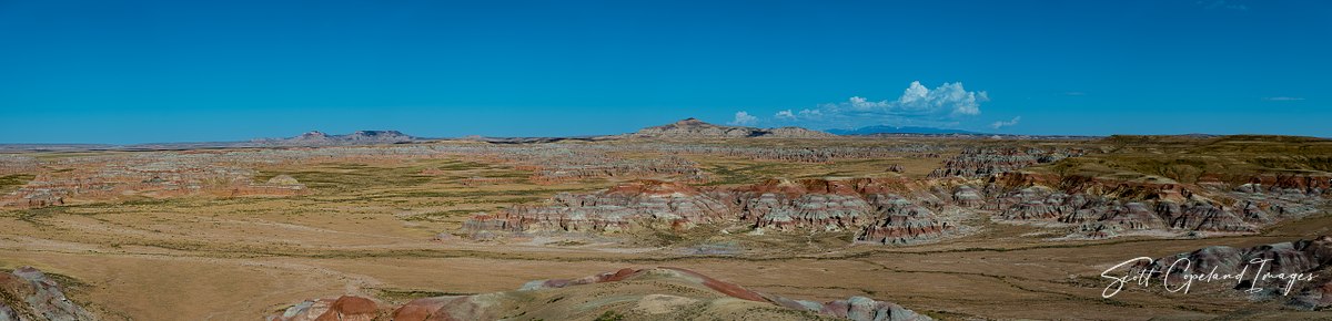 Honeycomb Buttes Panorama