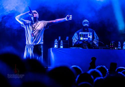 Die deutsche Rap-Band TIEFBASSKOMMANDO auf dem 25. Campus Open Air in Wismar 2025.