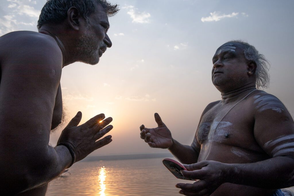 Varanasi beautiful morning light