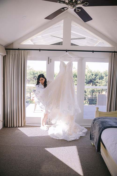 Bride Getting Ready