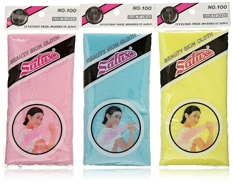 Japanese SALUX scrub towel