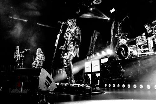 Die US-amerikanische Rockband HALESTORM im Huxleys Berlin