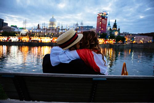 Alina & Piotr in Old Port, Montreal