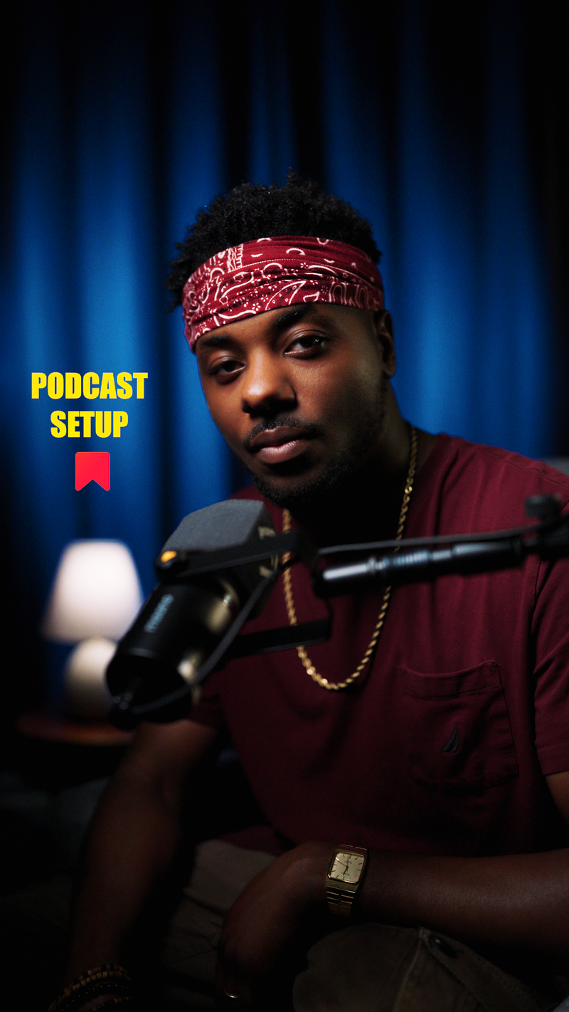 Podcast Setup - Gear Breakdown (4 Lights)