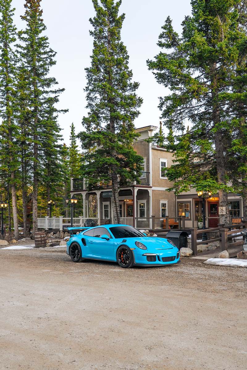 Miami Blue Porsche for Luxotic Auto Boutique
