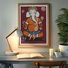 Lord Ganesha by Jamini Roy