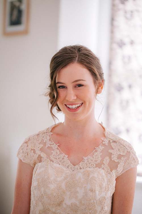 Bride Getting Ready