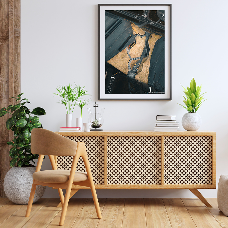 COLLECTION - FROM ABOVE VERTICAL - "The Sharp Garden" - LIMITED EDITION 10 of 10