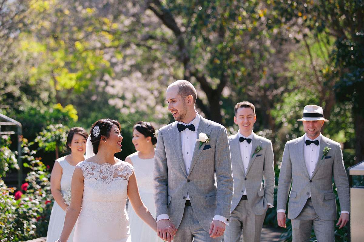Wedding Photo at Japanese Garden