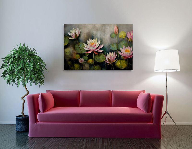 The Grace of Water Lilies – Inspired by Monet