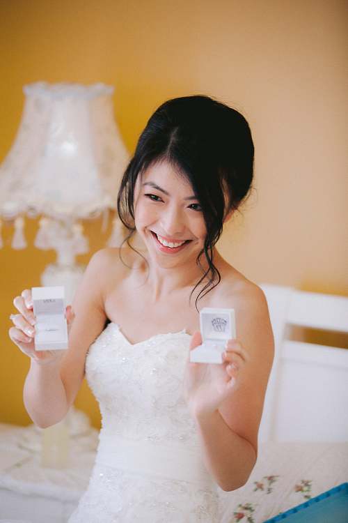 Bride Getting Ready