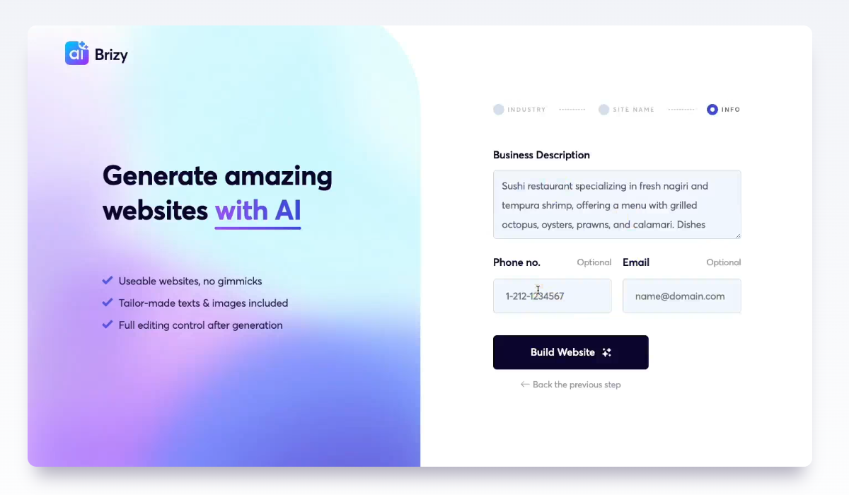 Brizy Website Builder