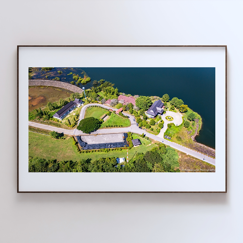 COLLECTION - FROM ABOVE HORIZONTAL - "The Green Peninsula" - LIMITED EDITION 10 of 10