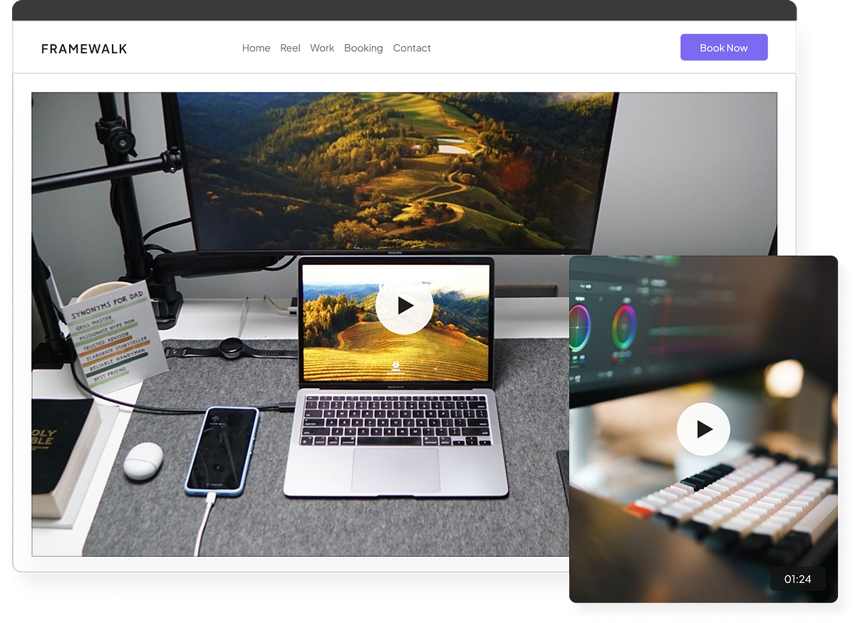 Multimedia portfolio ideas worth stealing